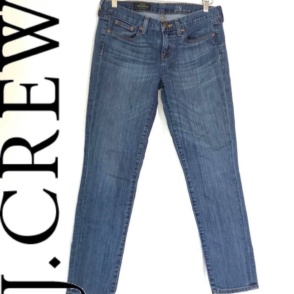 NWOT | J. Crew | Toothpick Jean in Northpoint Wash
